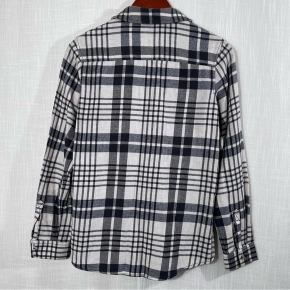 Field & Stream Button Down Cotton Blend Flannel Shirt Top Size S - Picture 9 of 12
